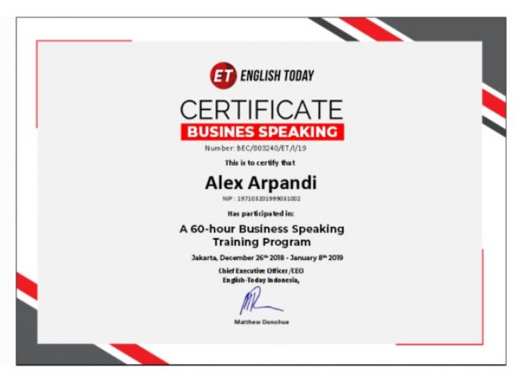 English Today Online Platform 100%